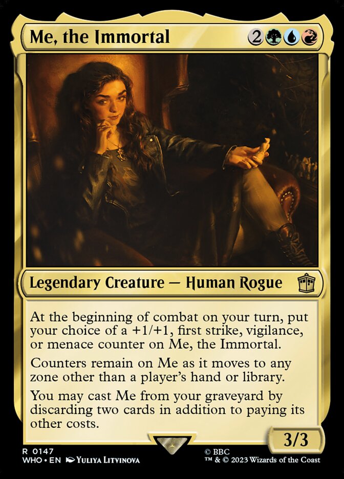 Me, the Immortal 147 (Universes Beyond: Doctor Who)  - Foil