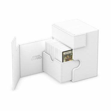 Ultimate Guard: Deck Box – XenoSkin Flip´n´Tray 133+ – White
