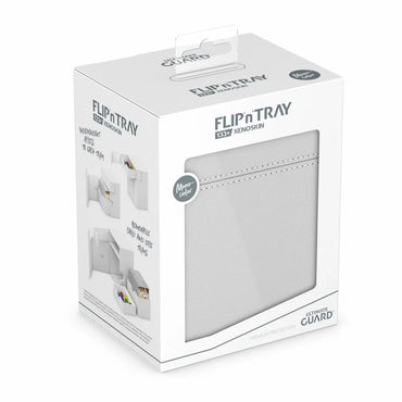 Ultimate Guard: Deck Box – XenoSkin Flip´n´Tray 133+ – White