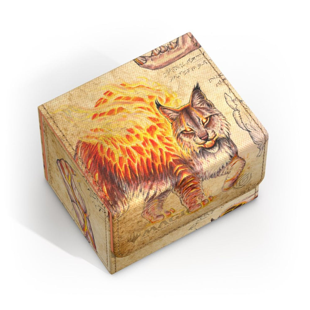 Ultimate Guard: Deck Box – XenoSkin Sidewinder 100+ – MTG: Bloomburrow – Sunspine Lynx