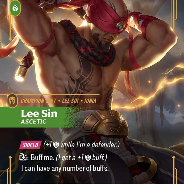 Lee Sin - Ascetic 78/298 (Origins)  - Foil