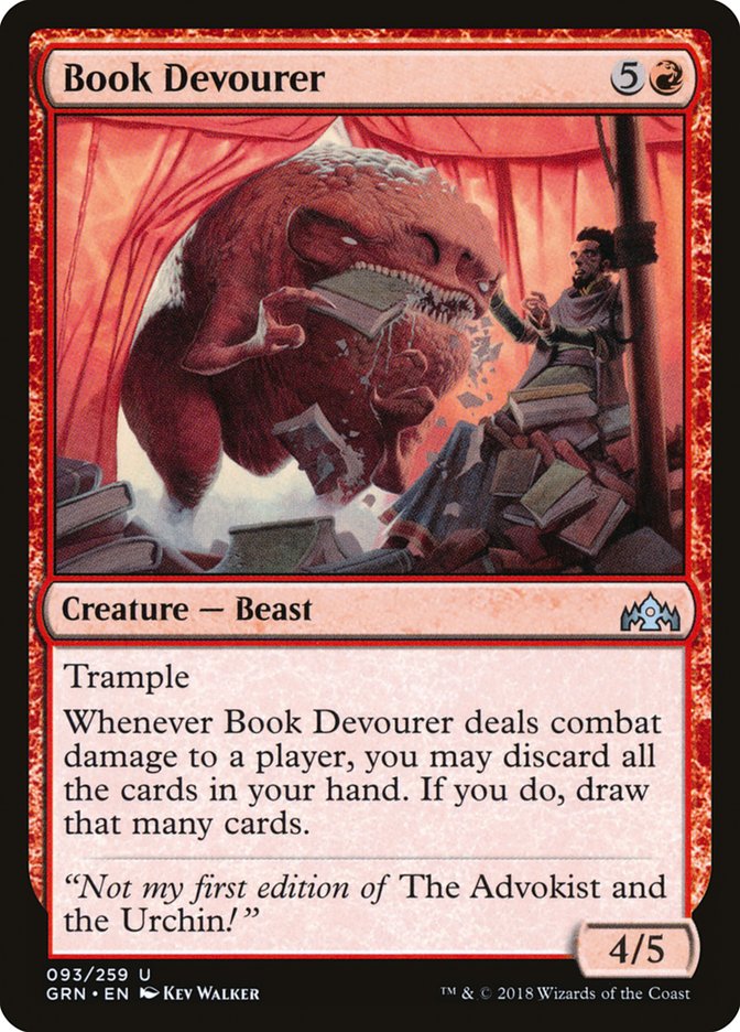 Book Devourer 93/259 (Guilds of Ravnica) 