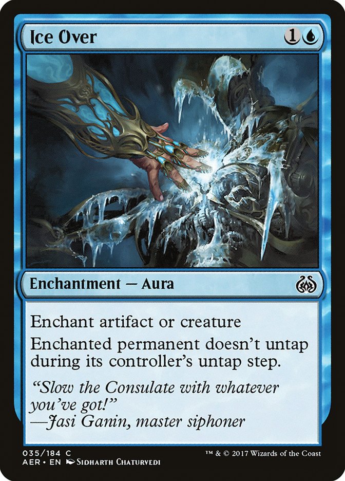 Ice Over 35/184 (Aether Revolt) 