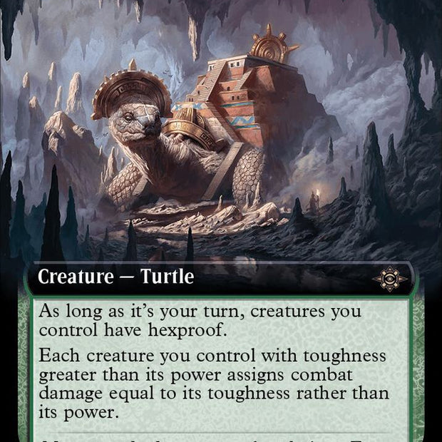 Bedrock Tortoise 378/291 (The Lost Caverns of Ixalan)  - Extended Art