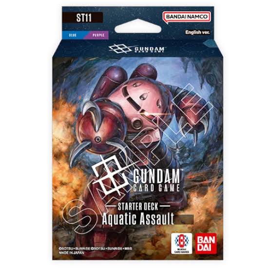 Gundam Card Game: Starter Deck – Aquatic Assault [ST11]