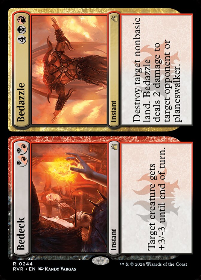 Bedeck // Bedazzle 244 (Ravnica Remastered)  - Foil