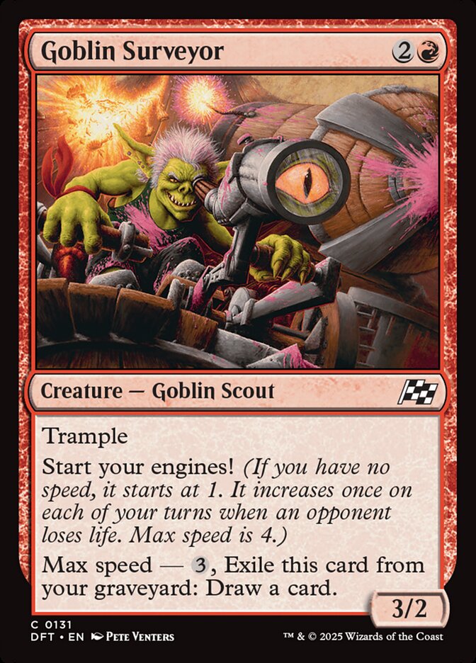 Goblin Surveyor 131/291 (Aetherdrift) 