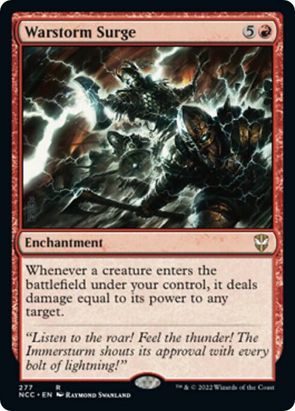 Warstorm Surge 277/93 (Commander: Streets of New Capenna) 
