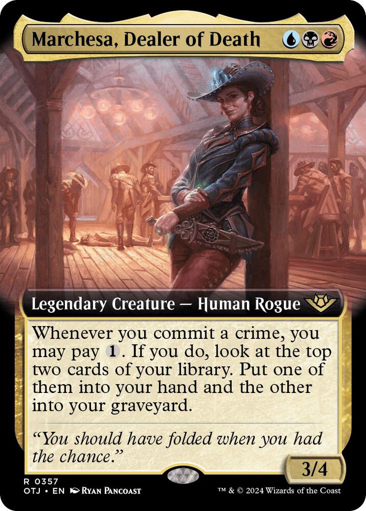 Marchesa, Dealer of Death 357 (Outlaws of Thunder Junction) 