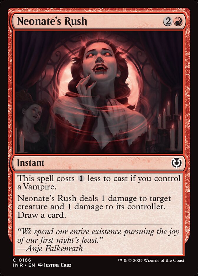 Neonate's Rush 166/287 (Innistrad Remastered) 