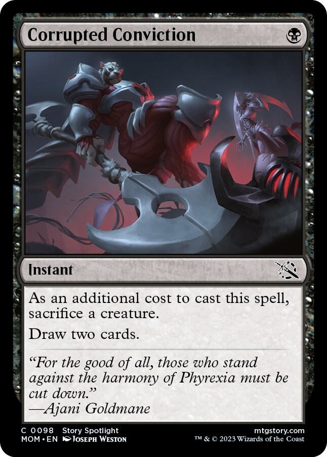 Corrupted Conviction 98 (March of the Machine)  - Foil