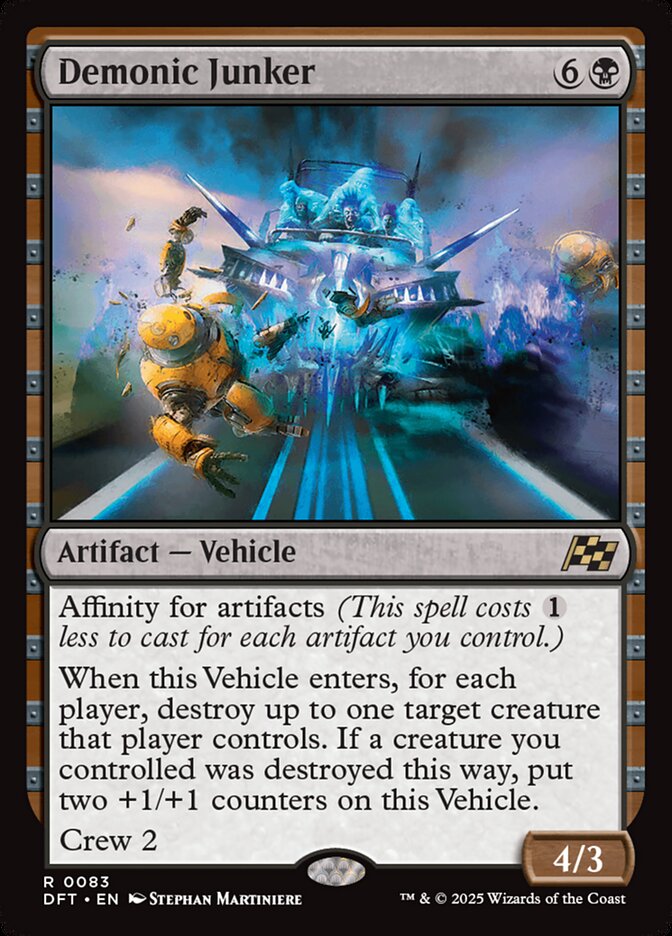 Demonic Junker 83/291 (Aetherdrift) 