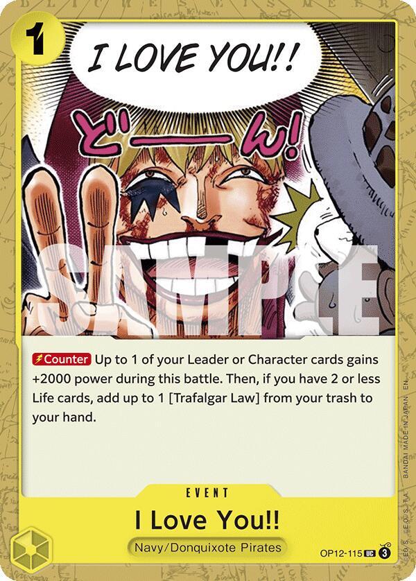 I Love You!! OP12-115 (Legacy of the Master) 