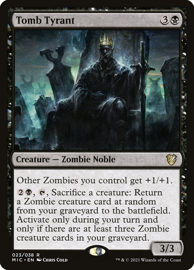 Tomb Tyrant 23/38 (Commander: Innistrad: Midnight Hunt) 