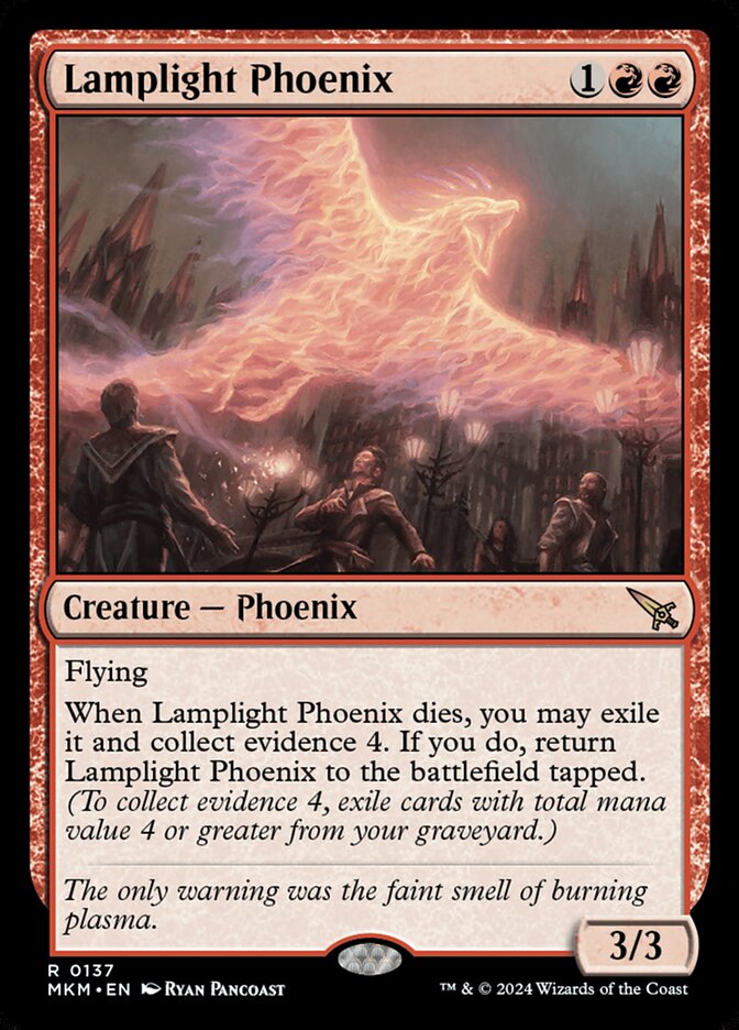 Lamplight Phoenix 137/286 (Murders at Karlov Manor) 