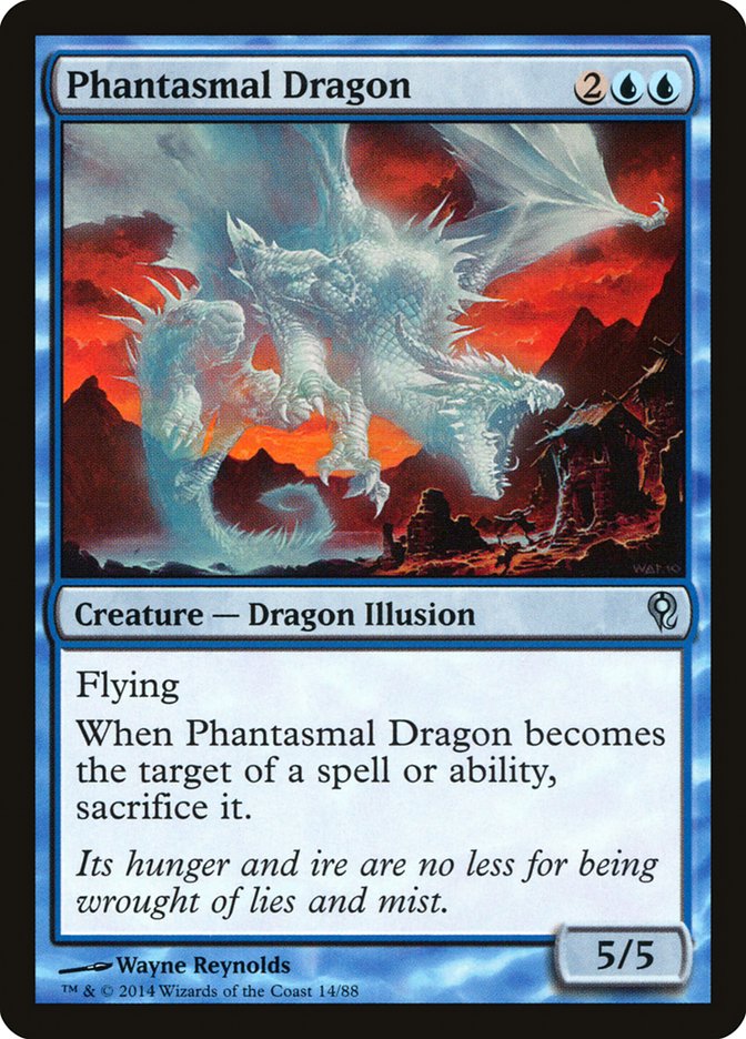 Phantasmal Dragon 14/88 (Duel Decks: Jace vs. Vraska) 