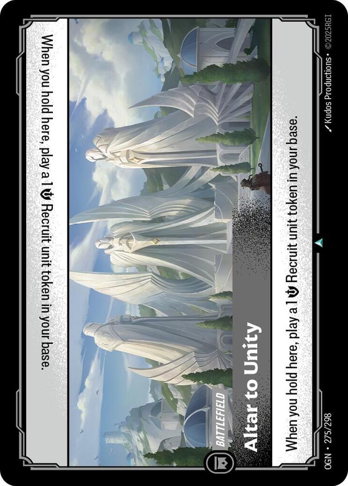 Altar to Unity (Origins)  - Foil