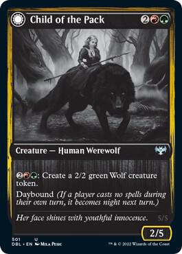 Child of the Pack 501/534 (Innistrad: Double Feature) 