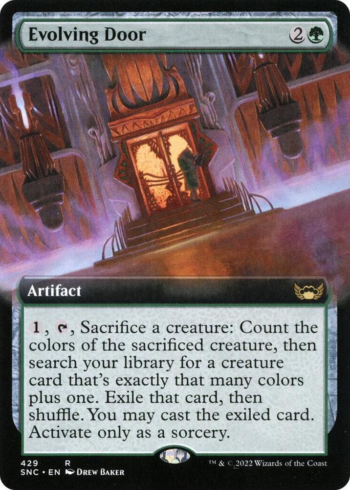 Evolving Door Extended Art 429 (Streets of New Capenna) 
