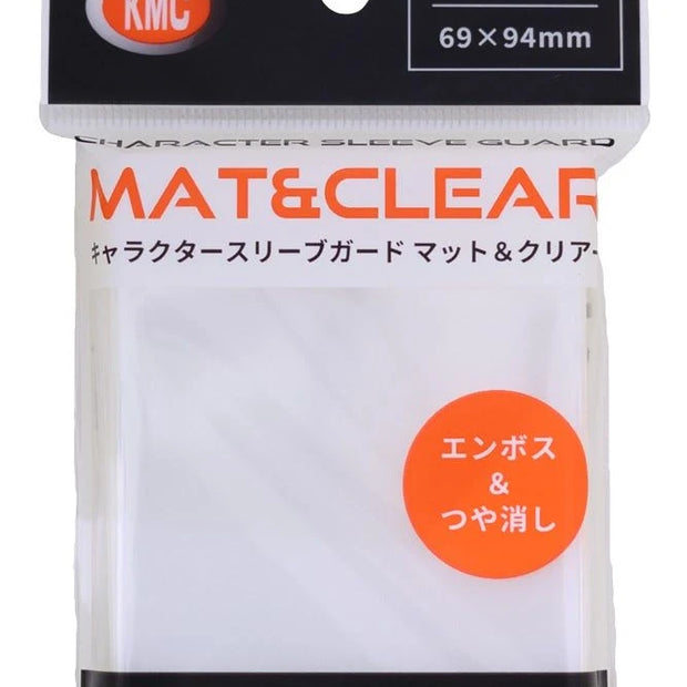 KMC: Sleeves – Character Sleeve Guard: Mat & Clear