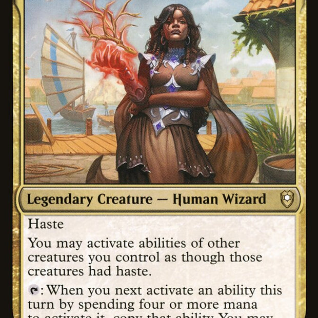 Dynaheir, Invoker Adept 273/361 (Commander Legends: Battle for Baldur's Gate) 