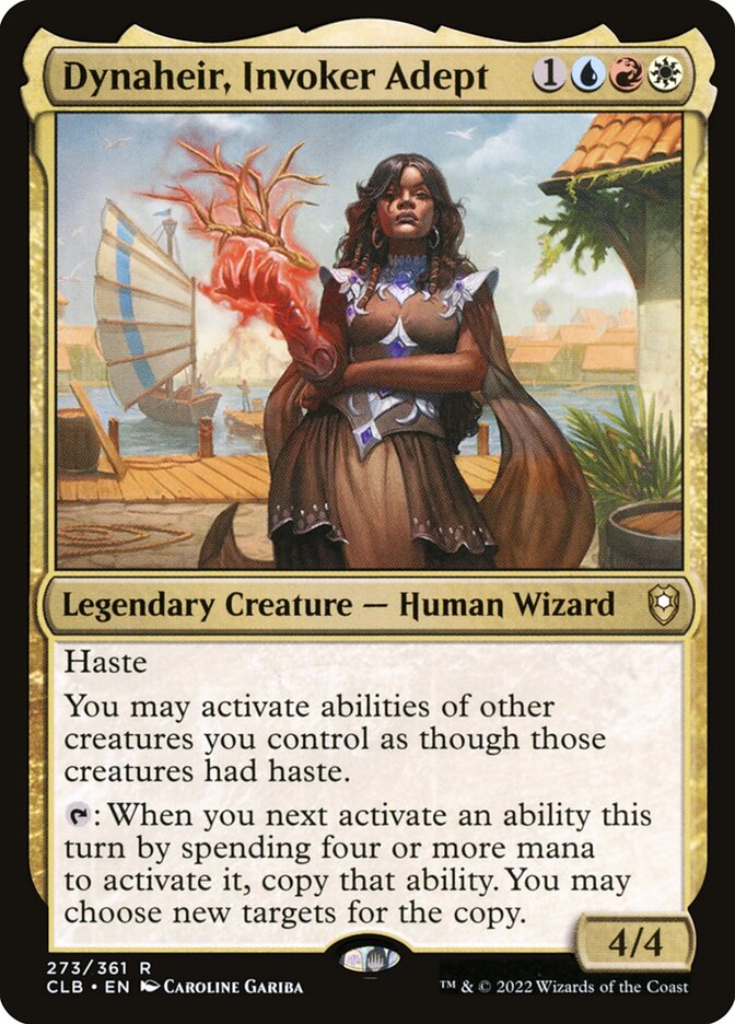 Dynaheir, Invoker Adept 273 (Commander Legends: Battle for Baldur's Gate) 