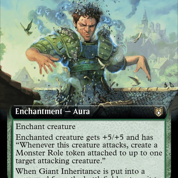 Giant Inheritance 53/173 (Commander: Wilds of Eldraine)  - Extended Art