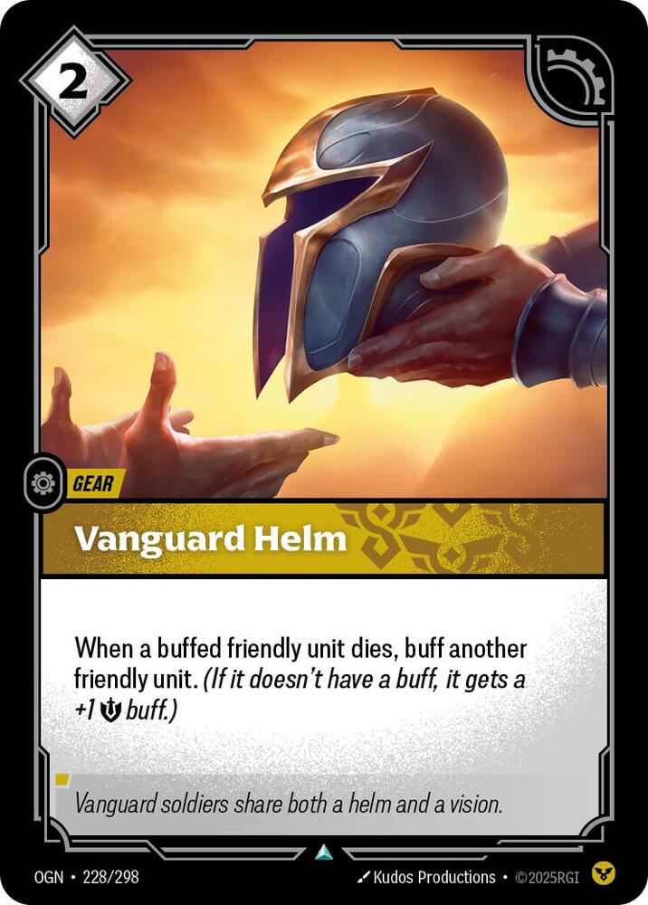 Vanguard Helm 228/298 (Origins)  - Foil