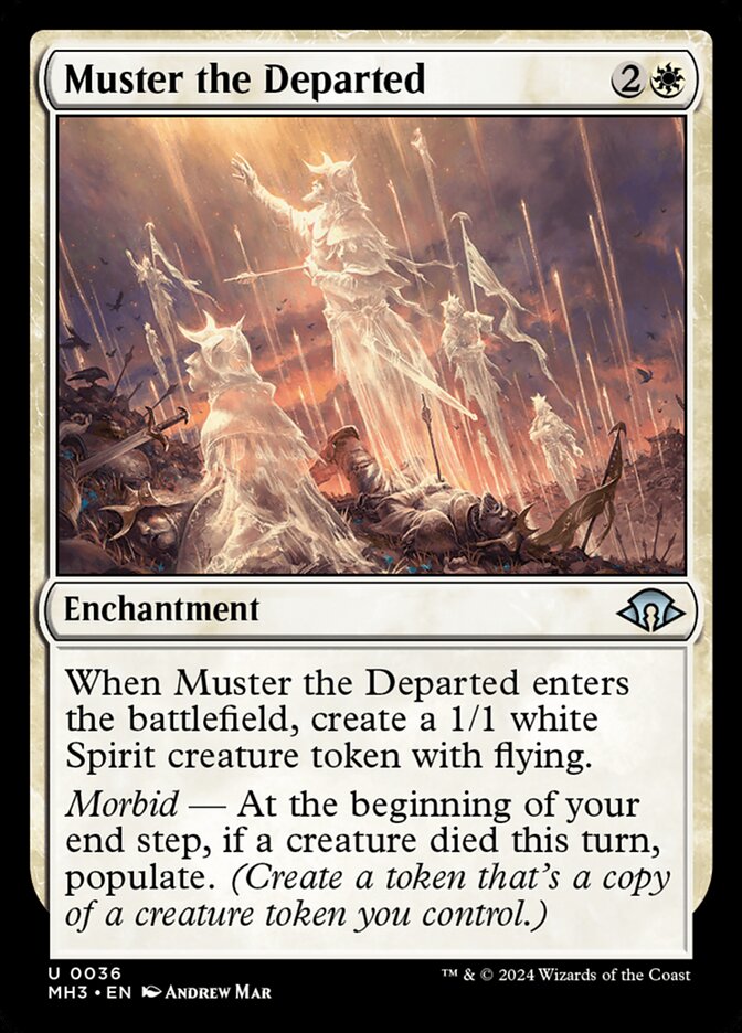 Muster the Departed 36/319 (Modern Horizons 3) 