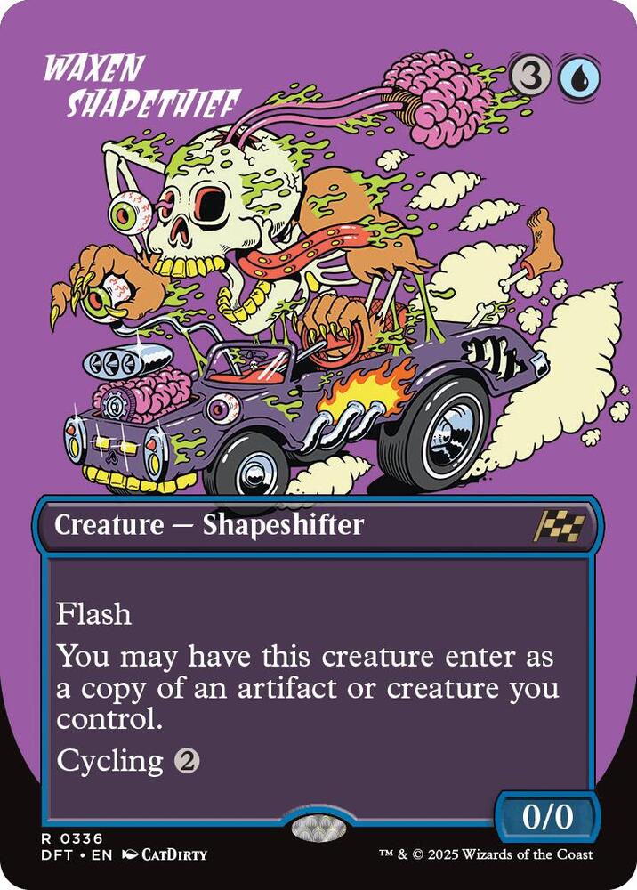 Waxen Shapethief 336 (Aetherdrift)  - Foil