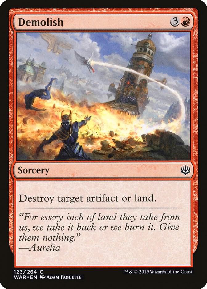 Demolish 123/264 (War of the Spark) 