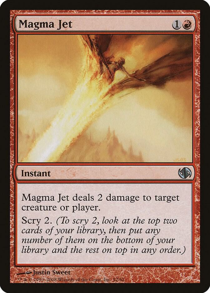 Magma Jet 52/62 (Duel Decks: Jace vs. Chandra) 
