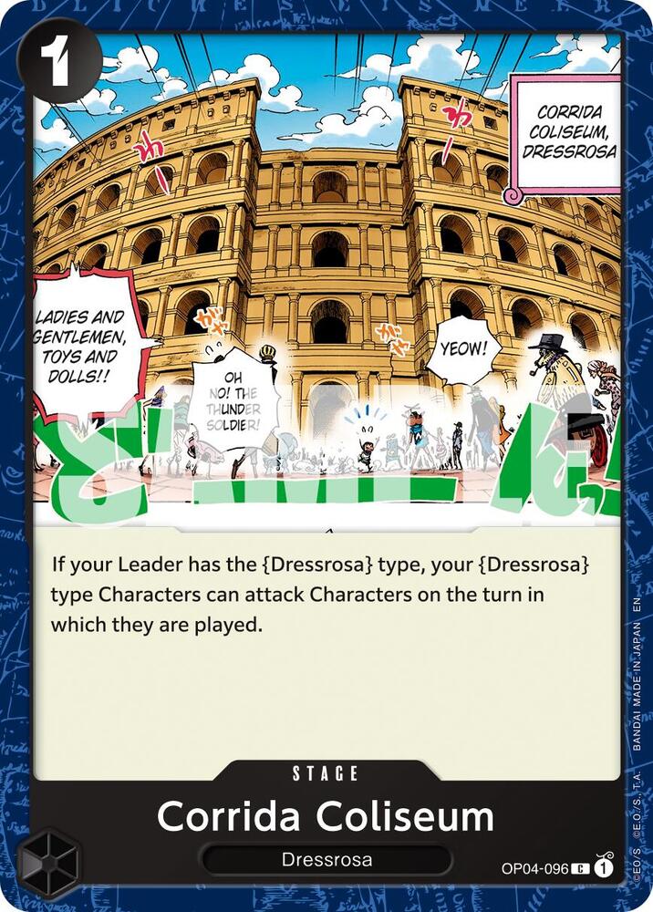 Corrida Coliseum (Reprint) OP04-096 (Premium Booster -The Best- Vol. 2) 