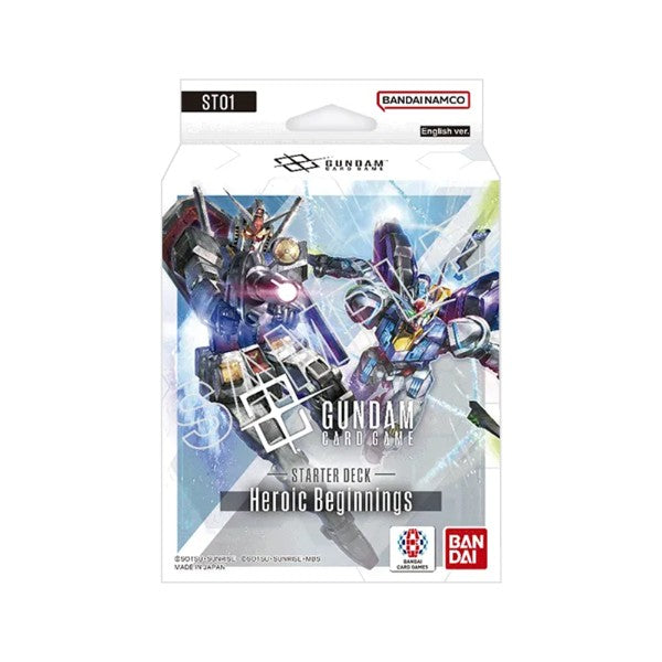 Gundam Card Game: Starter Deck – Heroic Beginnings [ST01]