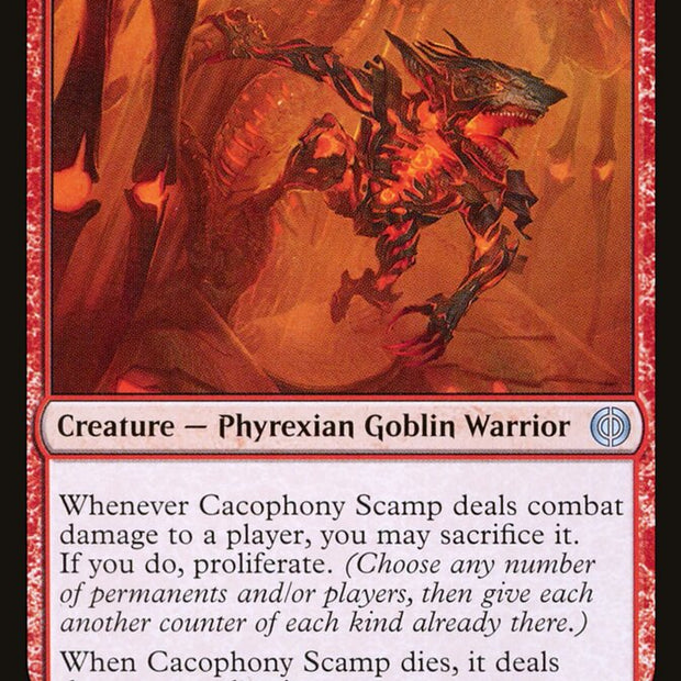 Cacophony Scamp 124/271 (Phyrexia: All Will Be One) 