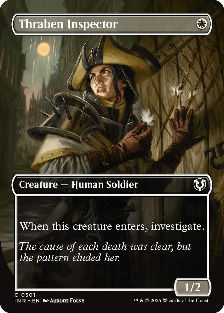 Thraben Inspector 301/287 (Innistrad Remastered)  - Borderless Foil