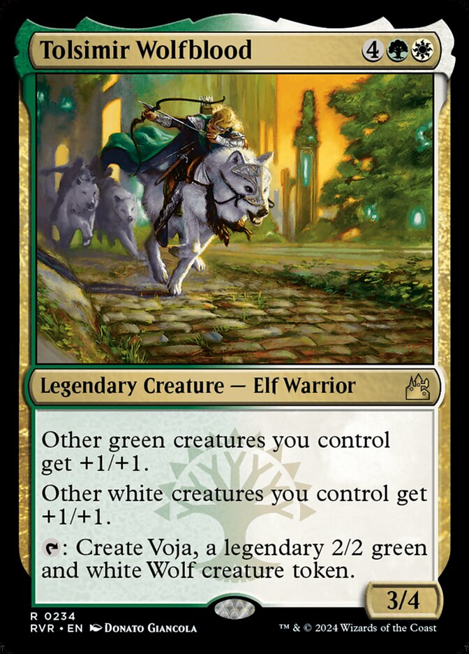 Tolsimir Wolfblood 234/291 (Ravnica Remastered) 