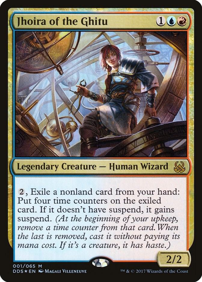 Jhoira of the Ghitu 1/65 (Duel Decks: Mind vs. Might)  - Foil