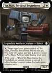 Yes Man, Personal Securitron 901/326 (Universes Beyond: Fallout)  - Extended Art Surge Foil
