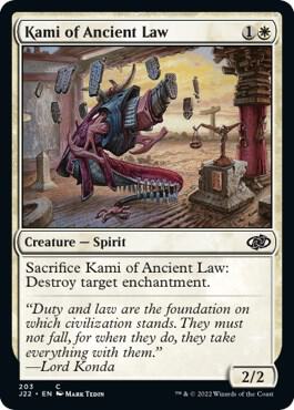 Kami of Ancient Law 203 (Jumpstart 2022) 