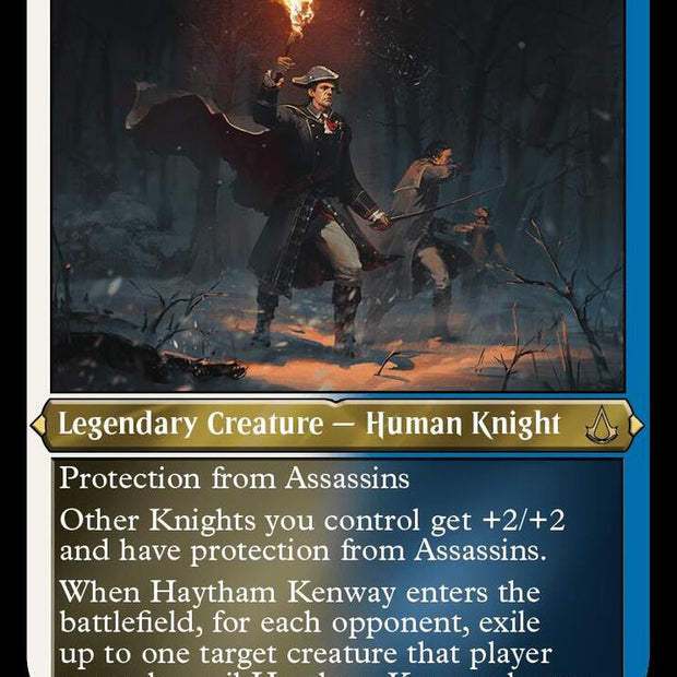 Haytham Kenway Foil Etched (Universes Beyond: Assassin's Creed)  - Foil