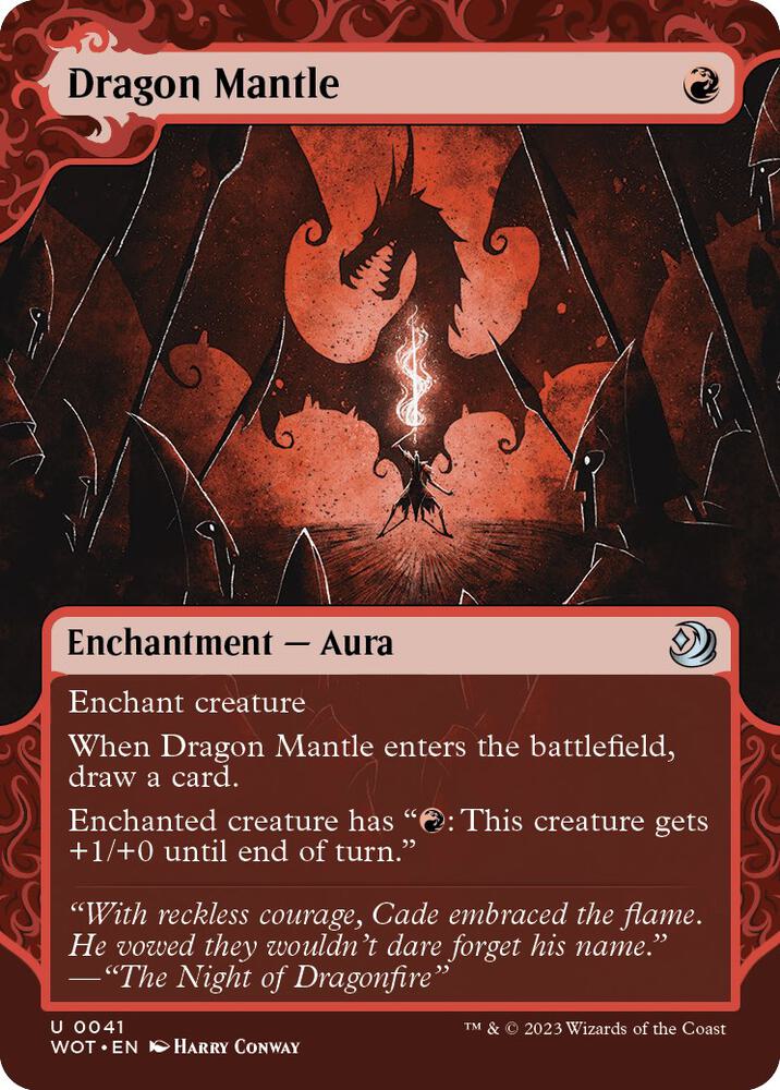 Dragon Mantle 41/63 (Wilds of Eldraine: Enchanting Tales)  - Showcase