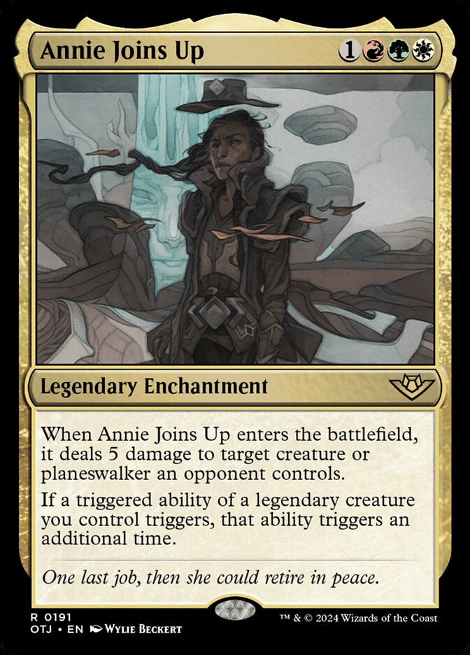 Annie Joins Up (Outlaws of Thunder Junction)  - Foil
