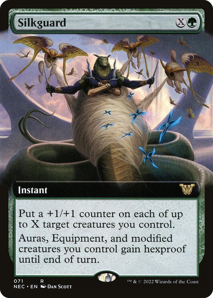 Silkguard 71/38 (Commander: Kamigawa: Neon Dynasty)  - Extended Art