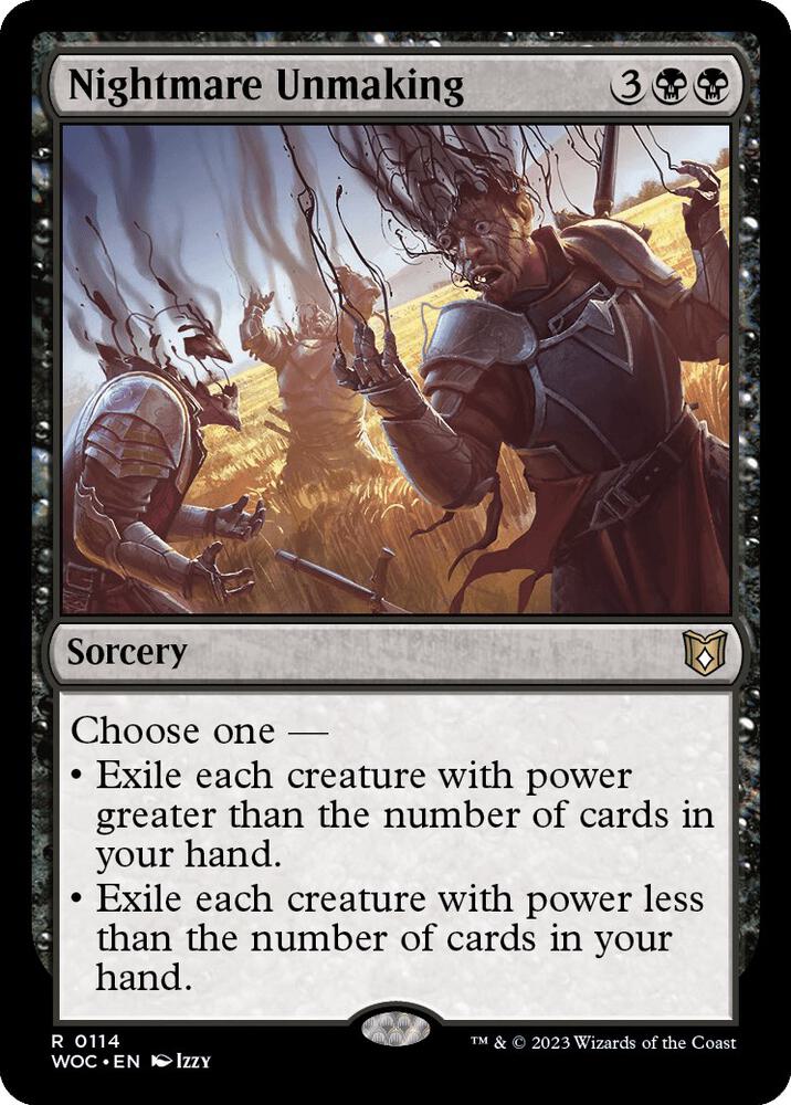 Nightmare Unmaking 114/173 (Commander: Wilds of Eldraine) 