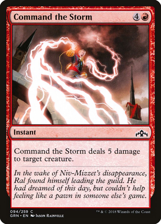 Command the Storm 94/259 (Guilds of Ravnica) 