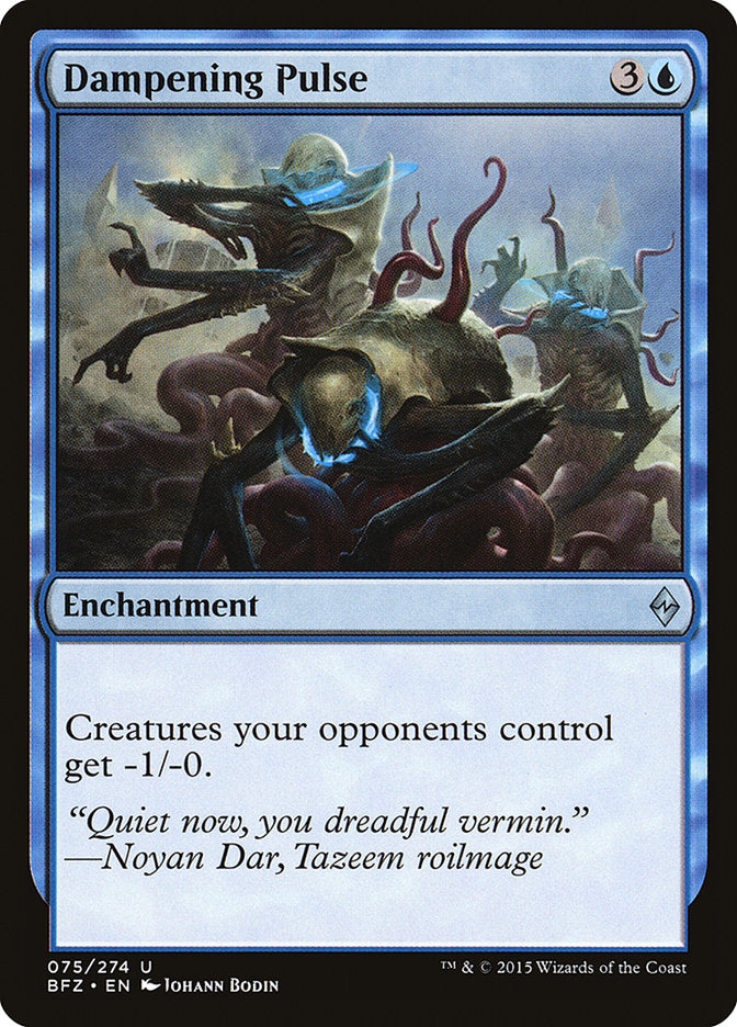 Dampening Pulse 75/274 (Battle for Zendikar) 