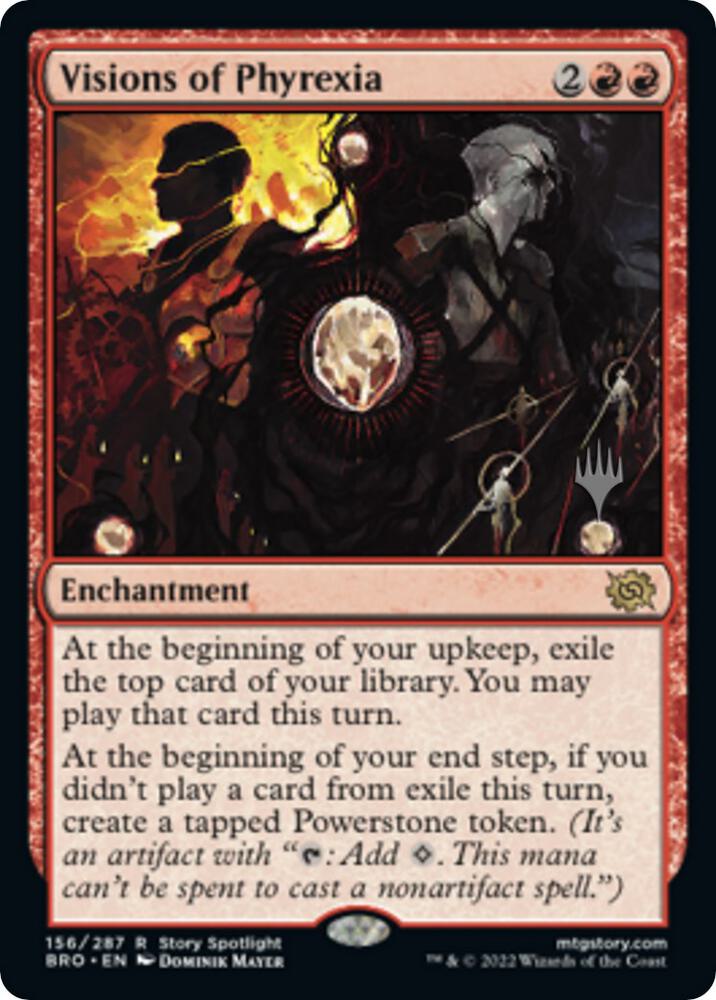 Visions of Phyrexia 156 (Promo Pack: The Brothers' War) 