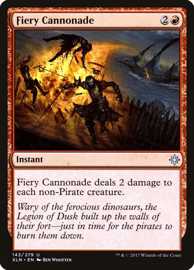 Fiery Cannonade 143/279 (Ixalan) 