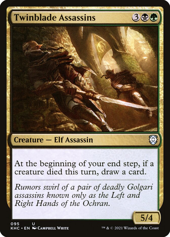 Twinblade Assassins 95/1 (Commander: Kaldheim) 